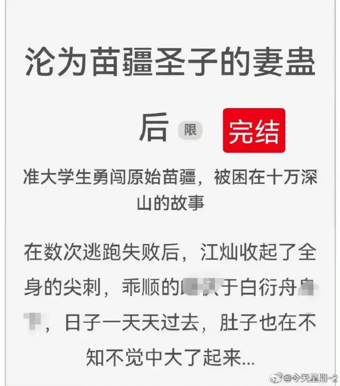 沦为苗疆圣子的妻蛊后狐狸雨小说全文免费阅读txt下载_沦为苗疆圣子的妻蛊后全集无删减完整版在线看_全部作品资源分享推荐收藏