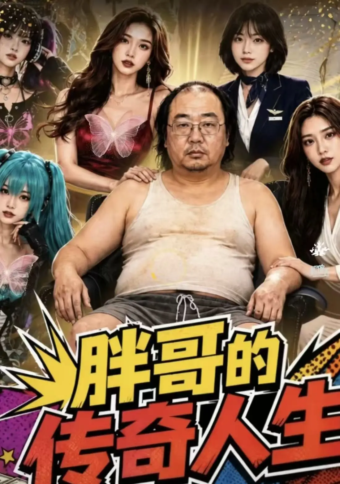 黄果魔改ai短剧《胖哥的传奇人生》全集无广告免费在线观看-胖哥的传奇人生夸克迅雷百度云网盘全集直达免费下载-看200斤胖子逆袭解气